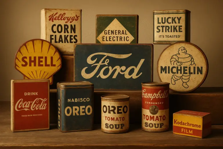 10 Vintage Brand Logos and Their History